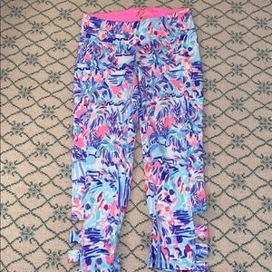 LILLY PULITZER CROPPED LEGGINGS